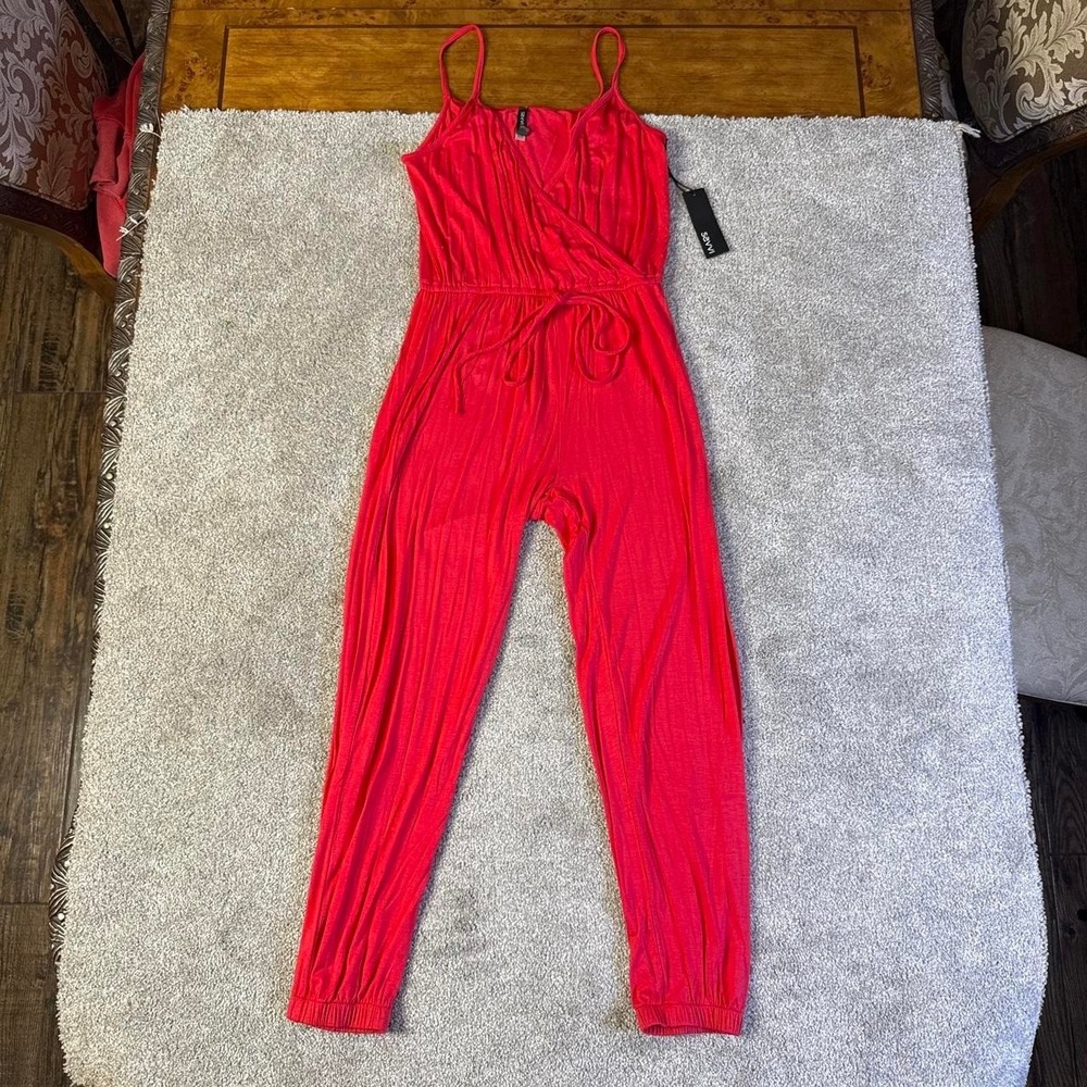 NWT Savvi Moni Jumpsuit Women's Small One Piece Casual Athleisure